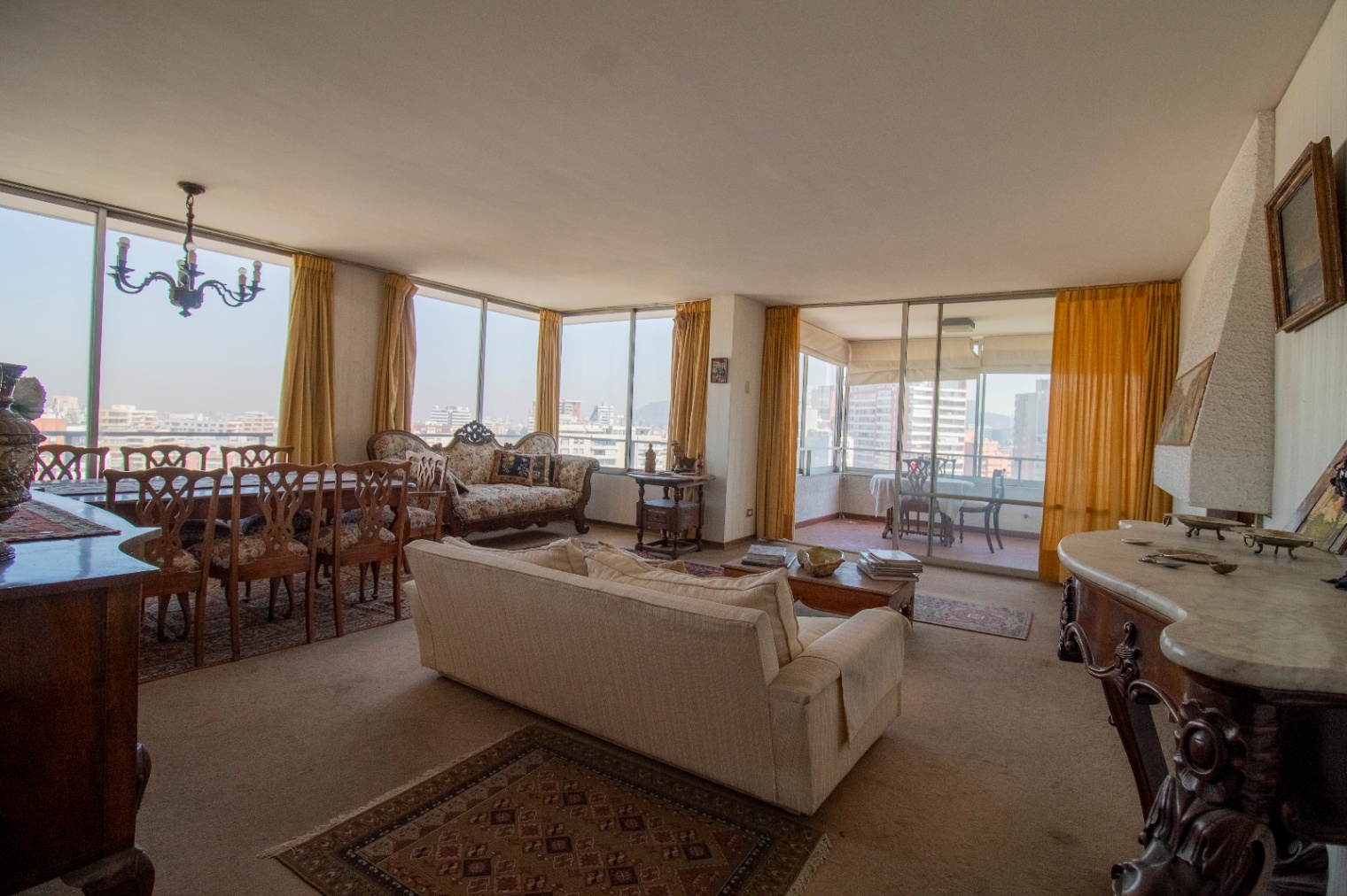 Departamento de 4 dormitorios y 127 m² en venta, Las Condes